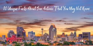 We all know about the River Walk, the Alamo, and SeaWorld...but what about these 10 unique facts about San Antonio you may not know?! There's still more to learn about San Antonio! Hopefully these are some new facts that you didn't know about San Antonio.